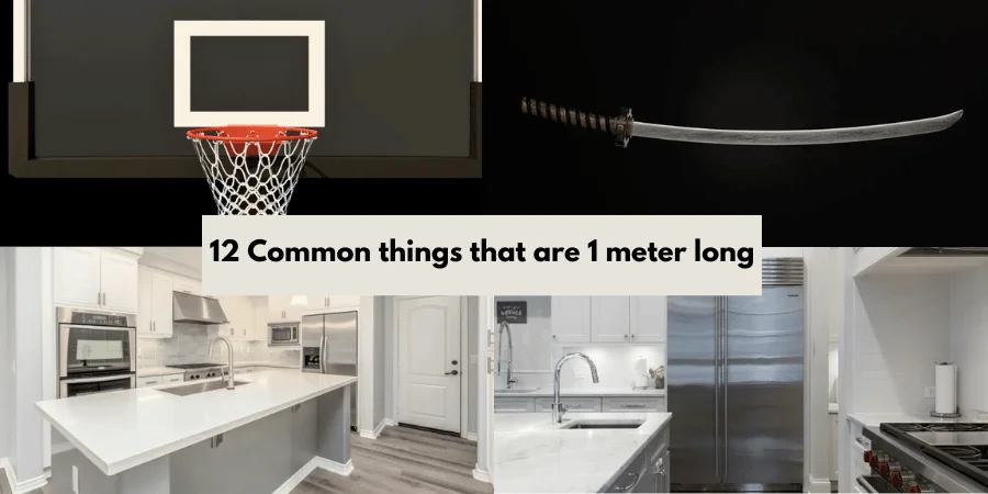 12 Common things that are 1 meter long