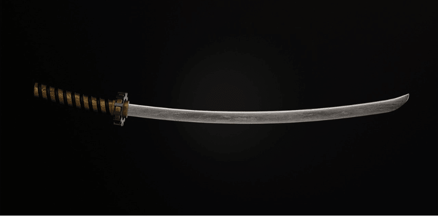 12 Common things that are 1 meter long-Katana Sword