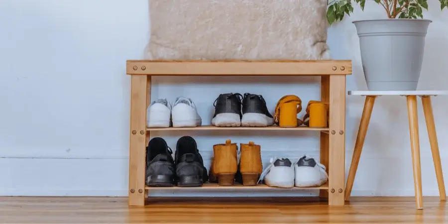  11 Common Things That Are 5 Feet Long-A Shoe Rack