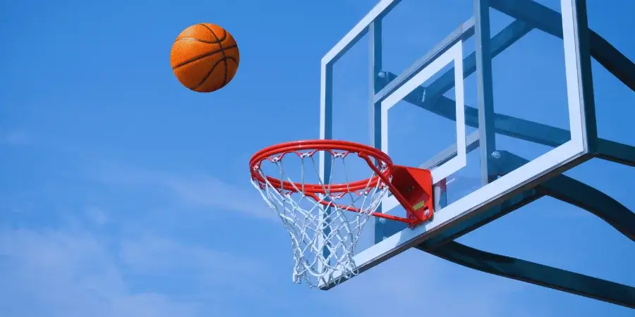 10 Things and Animals That Are 10 Feet Long-A Basketball Hoop