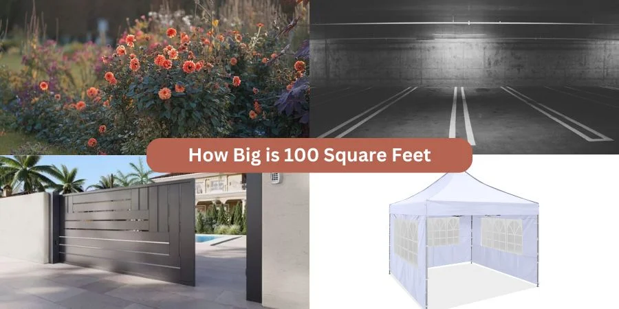 How Big is 100 Square Feet